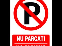 indicator nu parcati no parking