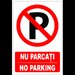 indicator nu parcati no parking